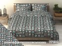 Pościel z kory 180x200 1113E Serca Szaro-Niebieskie Pościel z kory 180x200 1113E Serca Szaro-Niebieskie
