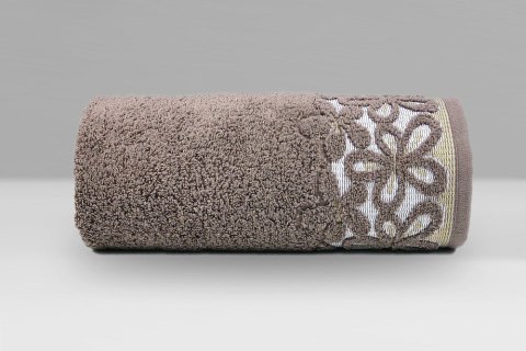 Ręcznik Bella 30x50 czekoladowy 450 g/m2 frotte Greno Ręcznik Bella 30x50 czekoladowy 450 g/m2 frotte Greno