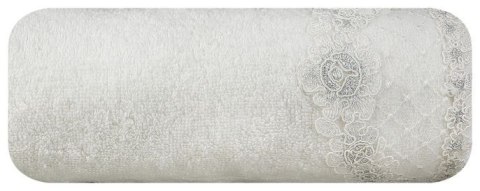 Ręcznik Kate 50x90 02 kremowy srebrny 450g/m2 Eurofirany Ręcznik Kate 50x90 02 kremowy srebrny 450g/m2 Eurofirany