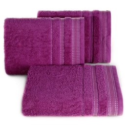 Ręcznik Pola 30x50 14 liliowy frotte 500 g/m2 Eurofirany