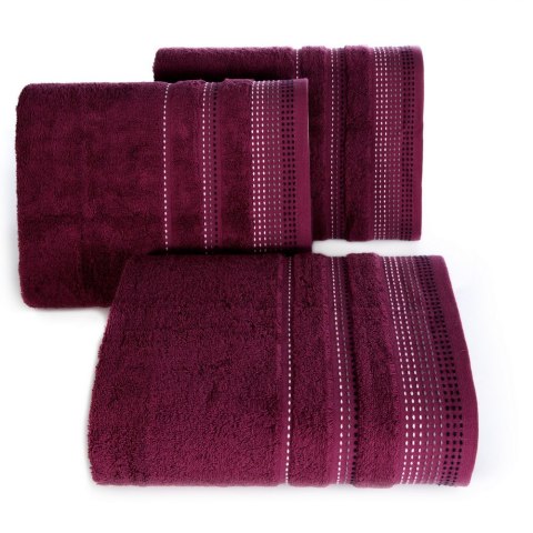 Ręcznik Pola 30x50 24 bakłażanowy frotte 500 g/m2 Eurofirany Ręcznik Pola 30x50 24 bakłażanowy frotte 500 g/m2 Eurofirany