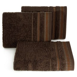 Ręcznik Pola 50x90 05 brązowy frotte 500 g/m2 Eurofirany