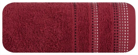 Ręcznik Pola 50x90 20 bordowy frotte 500 g/m2 Eurofirany Ręcznik Pola 50x90 20 bordowy frotte 500 g/m2 Eurofirany