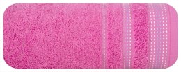 Ręcznik Pola 70x140 17 amarantowy frotte 500 g/m2 Eurofirany