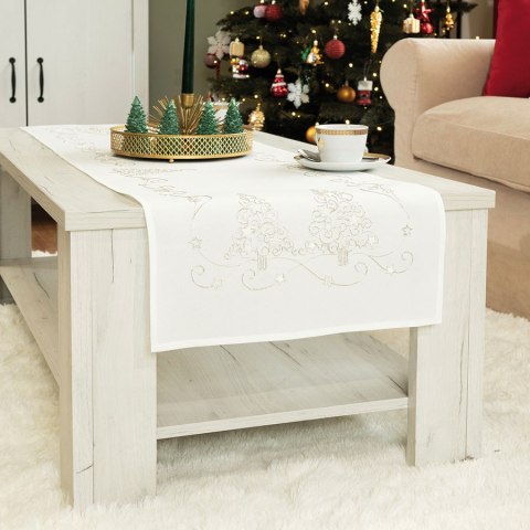 Bieżnik świąteczny 40x140 Blask biały 615800/KSP/001/040140/1 Bieżnik świąteczny 40x140 Blask biały 615800/KSP/001/040140/1