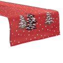 Bieżnik świąteczny 40x140 Śnieżna magia czerwony 192483/KSP/003/040140/1 Bieżnik świąteczny 40x140 Śnieżna magia czerwony 192483/KSP/003/040140/1
