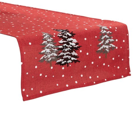 Bieżnik świąteczny 40x140 Śnieżna magia czerwony 192483/KSP/003/040140/1 Bieżnik świąteczny 40x140 Śnieżna magia czerwony 192483/KSP/003/040140/1