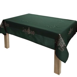 Obrus świąteczny 140x220 Klasyczne Święta zielony 892362/KSP/002/140220/1