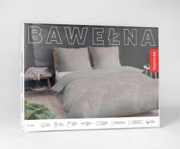Pościel bawełniana 160x200 beżowa kwiaty 4966A Bawełna 84