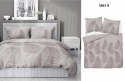 Pościel bawełniana 160x200 beżowa liście 4963B Bawełna 84 Pościel bawełniana 160x200 beżowa liście 4963B Bawełna 84