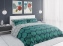 Pościel bawełniana 220x200 Pure 09 geometria zielona szara Faro Pościel bawełniana 220x200 Pure 09 geometria zielona szara Faro