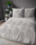 Pościel bawełniana 220x200 beżowa liście 4963B Bawełna 84