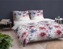 Pościel bawełniana 220x200 biała kolorowa kwiaty 4965A Bawełna 84 Pościel bawełniana 220x200 biała kolorowa kwiaty 4965A Bawełna 84