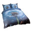 Pościel satynowa 220x200 Dmuchawiec granatowa 12401 SATYNLOVE PREMIUM Pościel satynowa 220x200 Dmuchawiec granatowa 12401 SATYNLOVE PREMIUM
