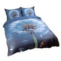 Pościel satynowa 220x200 Dmuchawiec granatowa 12401 SATYNLOVE PREMIUM Pościel satynowa 220x200 Dmuchawiec granatowa 12401 SATYNLOVE PREMIUM