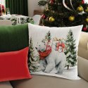 Poszewka świąteczna 45x45 Miś polarny wielokolorowa PBN280/POP/009/045045/1 Poszewka świąteczna 45x45 Miś polarny wielokolorowa PBN280/POP/009/045045/1