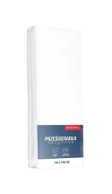 Prześcieradło z mikrofibry 220x200 białe jednobarwne z gumką Poly Prześcieradło z mikrofibry 220x200 białe jednobarwne z gumką Poly