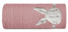 Ręcznik dziecięcy 50x90 Baby 57 różowy Królik 480g/m2 Eurofirany