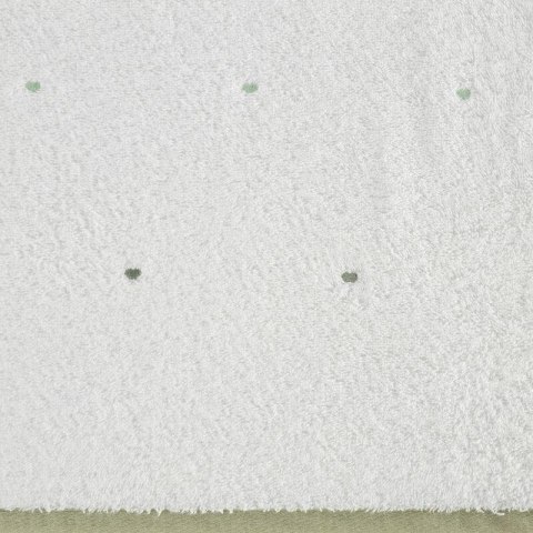 Ręcznik dziecięcy 50x90 Baby 60 biały miętowy Serca 480g/m2 Eurofirany Ręcznik dziecięcy 50x90 Baby 60 biały miętowy Serca 480g/m2 Eurofirany
