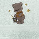 Ręcznik dziecięcy 50x90 Baby 62 miętowy Miś 450g/m2 Eurofirany Ręcznik dziecięcy 50x90 Baby 62 miętowy Miś 450g/m2 Eurofirany