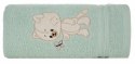 Ręcznik dziecięcy 50x90 Baby 66 miętowy Miś 450g/m2 Eurofirany Ręcznik dziecięcy 50x90 Baby 66 miętowy Miś 450g/m2 Eurofirany