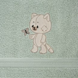 Ręcznik dziecięcy 50x90 Baby 66 miętowy Miś 450g/m2 Eurofirany