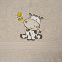 Ręcznik dziecięcy 50x90 Baby 67 beżowy Krówka 450g/m2 Eurofirany Ręcznik dziecięcy 50x90 Baby 67 beżowy Krówka 450g/m2 Eurofirany