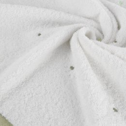 Ręcznik dziecięcy 70x140 Baby 60 biały miętowy Serca 480g/m2 Eurofirany