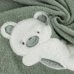 Ręcznik dziecięcy 70x140 Baby 61 miętowy Miś 480g/m2 Eurofirany
