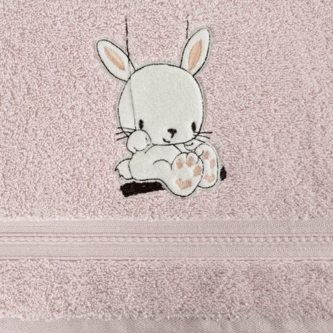 Ręcznik dziecięcy 70x140 Baby 64 różowy Królik 450g/m2 Eurofirany Ręcznik dziecięcy 70x140 Baby 64 różowy Królik 450g/m2 Eurofirany