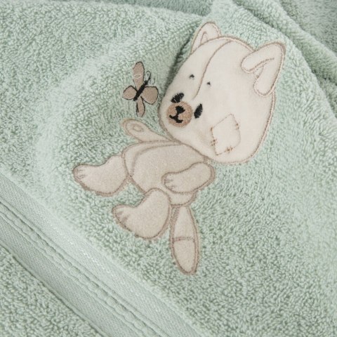 Ręcznik dziecięcy 70x140 Baby 66 miętowy Miś 450g/m2 Eurofirany Ręcznik dziecięcy 70x140 Baby 66 miętowy Miś 450g/m2 Eurofirany
