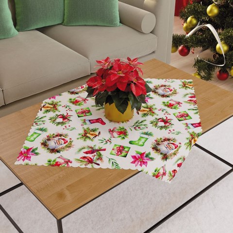 Serweta świąteczna 79x79 Świąteczny mix wielokolorowa PBN277/KSP/C09/079079/1 Serweta świąteczna 79x79 Świąteczny mix wielokolorowa PBN277/KSP/C09/079079/1