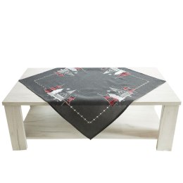 Serweta świąteczna 85x85 Choinkowy las szara 892208/KSP/007/085085/1