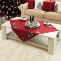 Serweta świąteczna 85x85 Śnieżna magia czerwona 192483/KSP/003/085085/1 Serweta świąteczna 85x85 Śnieżna magia czerwona 192483/KSP/003/085085/1