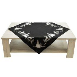 Serweta świąteczna 85x85 Zimowa noc czarna 616100/KSP/010/085085/1