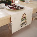 Bieżnik świąteczny 38x140 Vintage samochód beżowy PBN283/KSP/C04/038140/1 Bieżnik świąteczny 38x140 Vintage samochód beżowy PBN283/KSP/C04/038140/1