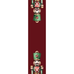 Bieżnik świąteczny 38x160 Dziadki do orzechów czerwony PBN279/KSP/C03/038160/1