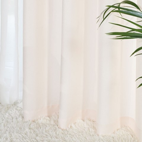 JODEŁKA Zasłona gotowa na taśmie, szerokość 140cm x wysokość 250cm, kolor 007 kremowy 724330/ZGT/007/140250/1 JODEŁKA Zasłona gotowa na taśmie, szerokość 140cm x wysokość 250cm, kolor 007 kremowy 724330/ZGT/007/140250/1