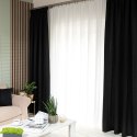 JODEŁKA Zasłona gotowa na taśmie, szerokość 140cm x wysokość 250cm, kolor 111 czarny 724330/ZGT/111/140250/1 JODEŁKA Zasłona gotowa na taśmie, szerokość 140cm x wysokość 250cm, kolor 111 czarny 724330/ZGT/111/140250/1