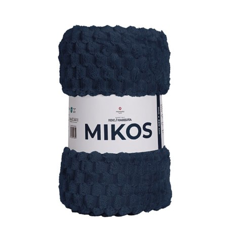 MIKOS koc dekoracyjny, rozmiar 200x220cm, kolor 005 ciemnoniebieski MIKOS0/KOD/005/200220/1 MIKOS koc dekoracyjny, rozmiar 200x220cm, kolor 005 ciemnoniebieski MIKOS0/KOD/005/200220/1