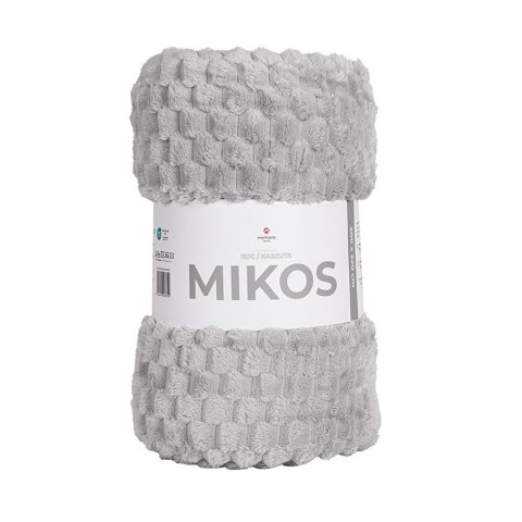 MIKOS koc dekoracyjny, rozmiar 200x220cm, kolor 007 jasny szary MIKOS0/KOD/007/200220/1 MIKOS koc dekoracyjny, rozmiar 200x220cm, kolor 007 jasny szary MIKOS0/KOD/007/200220/1