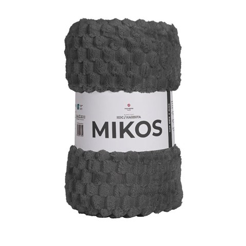 MIKOS koc dekoracyjny, rozmiar 200x220cm, kolor 008 ciemny szary MIKOS0/KOD/008/200220/1 MIKOS koc dekoracyjny, rozmiar 200x220cm, kolor 008 ciemny szary MIKOS0/KOD/008/200220/1