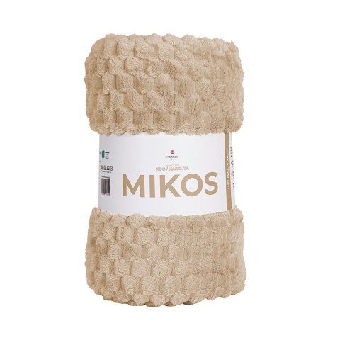 MIKOS koc dekoracyjny, rozmiar 200x220cm, kolor 009 ciemny beżowy MIKOS0/KOD/009/200220/1 MIKOS koc dekoracyjny, rozmiar 200x220cm, kolor 009 ciemny beżowy MIKOS0/KOD/009/200220/1