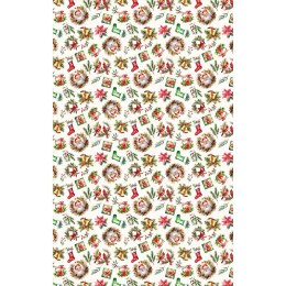 Obrus świąteczny 140x220 Świąteczny mix wielokolorowy PBN277/KSP/C09/140220/1