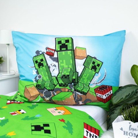 Pościel bawełniana 140x200 Minecraft Outdoor Mobs poszewka 70x90 Kids25 Pościel bawełniana 140x200 Minecraft Outdoor Mobs poszewka 70x90 Kids25