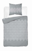 Pościel flanelowa 140x200 szara rozeta z jedną poszewką 4951 B Flanela 2024 Pościel flanelowa 140x200 szara rozeta z jedną poszewką 4951 B Flanela 2024