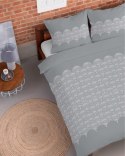 Pościel flanelowa 160x200 szara rozeta 4951 B Flanela 2024 Pościel flanelowa 160x200 szara rozeta 4951 B Flanela 2024
