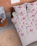 Pościel flanelowa 220x200 beżowa kwiaty 4953 A Flanela 2024 Pościel flanelowa 220x200 beżowa kwiaty 4953 A Flanela 2024