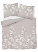 Pościel flanelowa 220x200 beżowa liście 4943 A Flanela 2024 Pościel flanelowa 220x200 beżowa liście 4943 A Flanela 2024