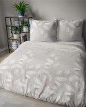 Pościel flanelowa 220x200 beżowa liście 4943 A Flanela 2024 Pościel flanelowa 220x200 beżowa liście 4943 A Flanela 2024